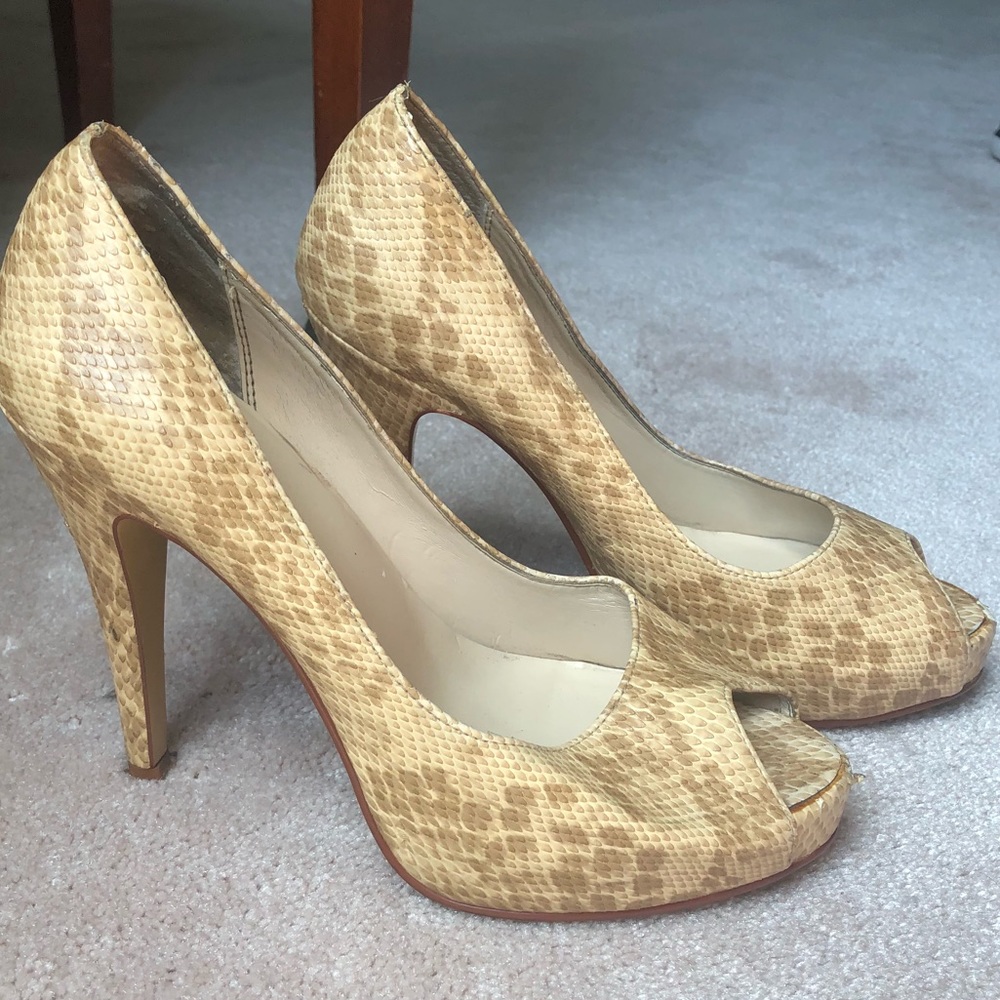 Preview international snakeskin heels